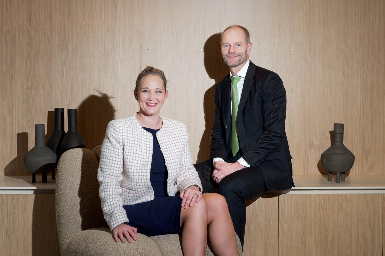 Cathrine Foldberg Møller, LuxCMA Vice-Chair, Partner chez DLA Piper, et Holger von Keutz, LuxCMA Treasurer, Partner chez PwC. Patricia Pitsch