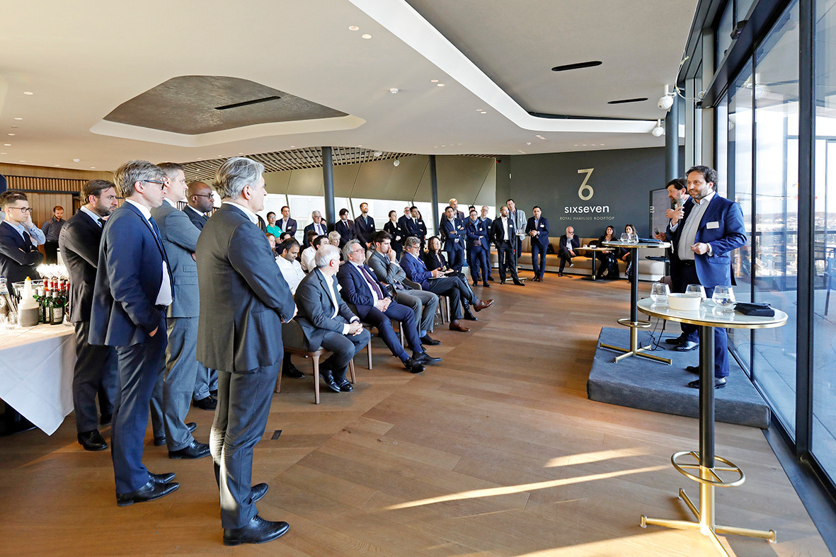 The event on private equity in uncertain times was hosted by Astorg and Lafo on 19 April 2023 at the SixSeven restaurant in Luxembourg. Photo: Olivier Minaire Photography