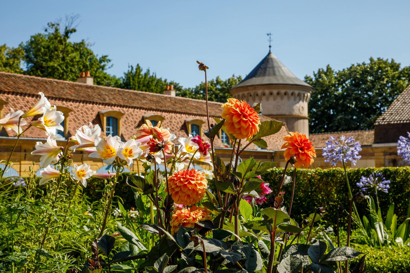 The garden will also soon be open to the public again. (Photo: Château de Lagrange)
