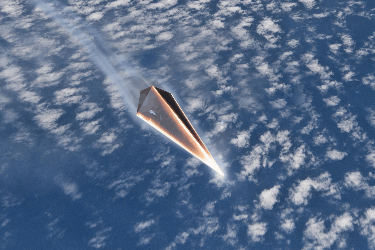 Le planeur hypersonique sera capable de dépasser les 6.000km/h. (Photo: Darpa)