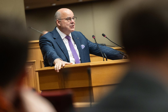 Le ministre du Travail Marc Spautz a obtenu un régime transitoire permettant au Luxembourg de reporter jusqu’en 2033 l’application des nouvelles règles européennes sur l’assurance chômage des travailleurs frontaliers. (Photo: Archives/Paperjam)