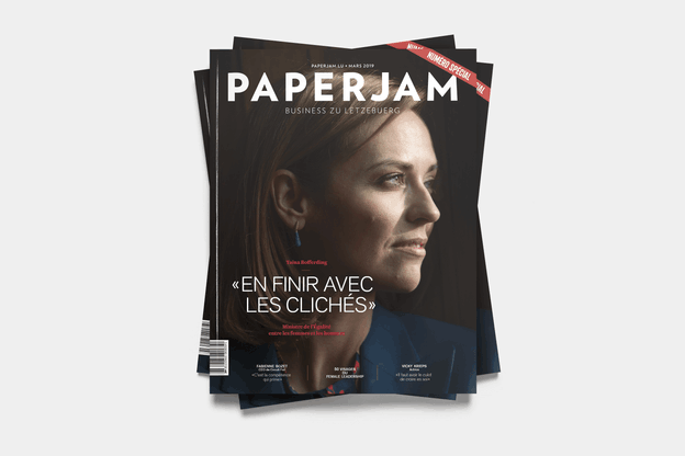L’édition de mars 2019 de Paperjam, spéciale #FemaleLeadership. (Photo: Maison Moderne)