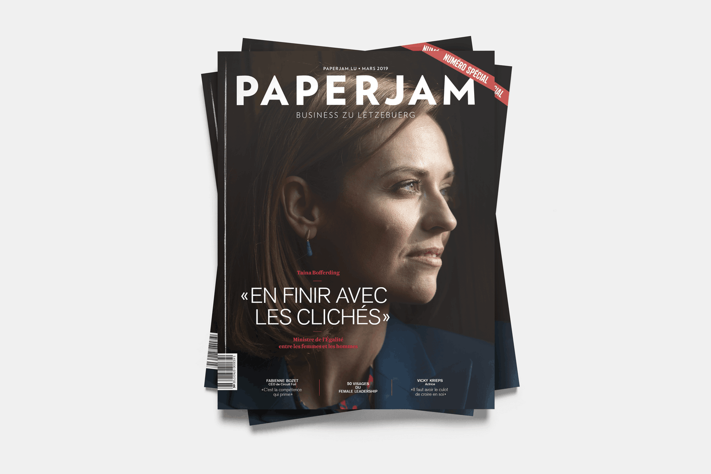 L’édition de mars 2019 de Paperjam, spéciale #FemaleLeadership Maison Moderne