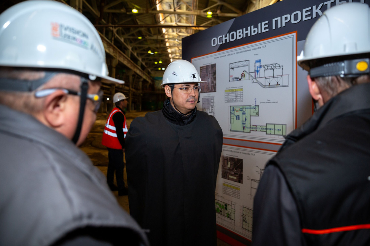 Shukhrat Ibragimov réaffirme la stratégie d’ERG.  (Photo: Eurasian Resources Group)