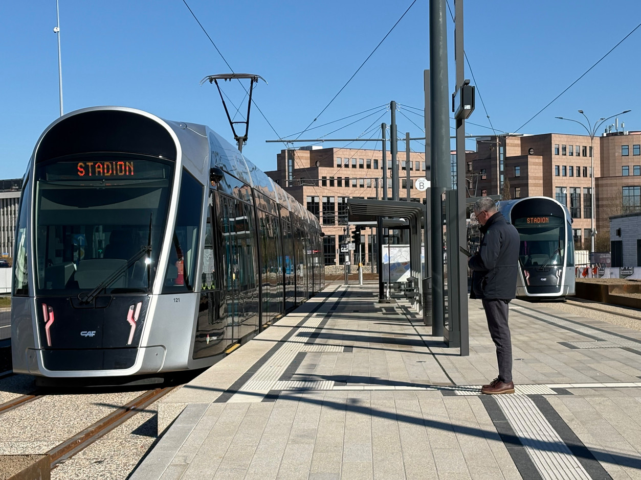 24 stations, dont 10 pôles d’échange multimodaux, séparent le Stade du Findel.  (Photo: Maison Moderne)