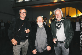 Léo Reuter et Claude Nesser (CoCenting) à droite. (Photo: Eva Krins /Maison Moderne).