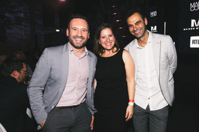 Christophe Rahier, Barbara Daroca (ING) et Michel Gavage (MGS). (Photo: Eva Krins /Maison Moderne).