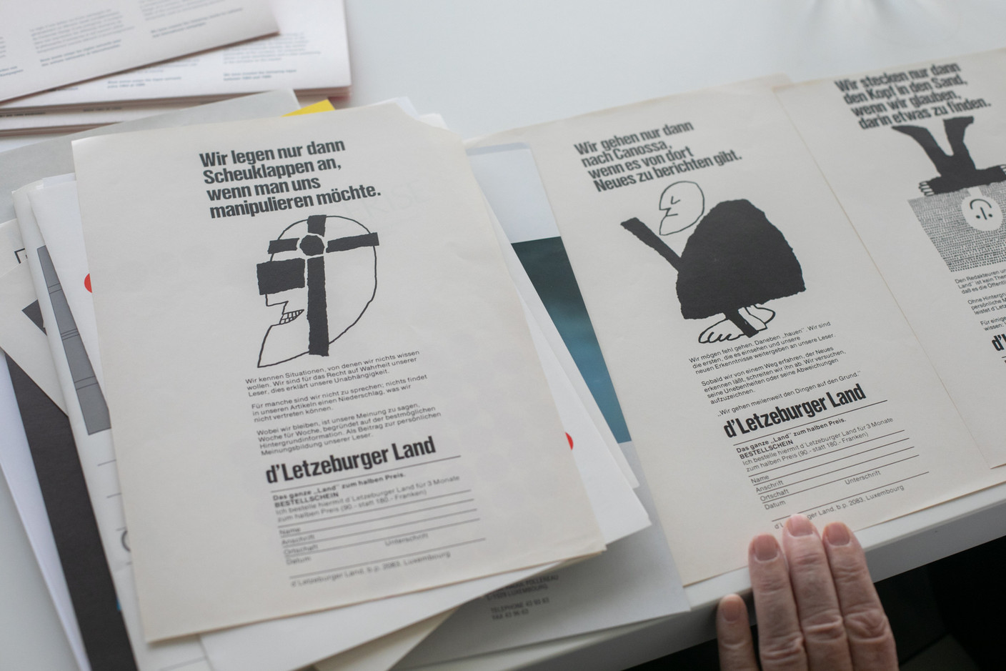 Interpub also worked for the d'Lëtzebuerger Land. (Photo: Matic Zorman/Maison Moderne)