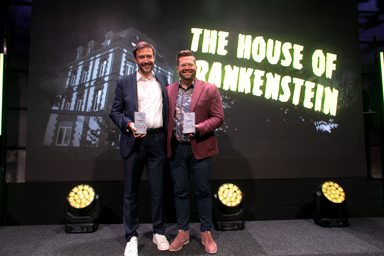 The House of Frankenstein campaign, produced by Mate SA Lemon Event Support/Moast Creative Studio for the National Research Fund, was awarded the Gold LeoAward. (Photo: Matic Zorman/Maison Moderne)