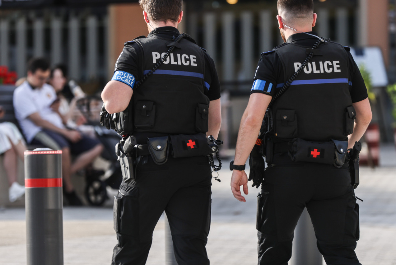 En six mois, les unités de police locale ont effectué 1.650 patrouilles (Photo: Guy Wolff/Maison Moderne)