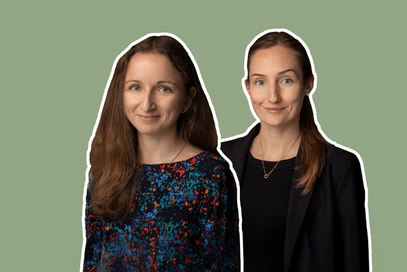 Boika Deleva (Counsel, Global Financial Markets) et Anne-Lise Vandevoir (Counsel, Investment Funds). (Photo: Clifford Chance)