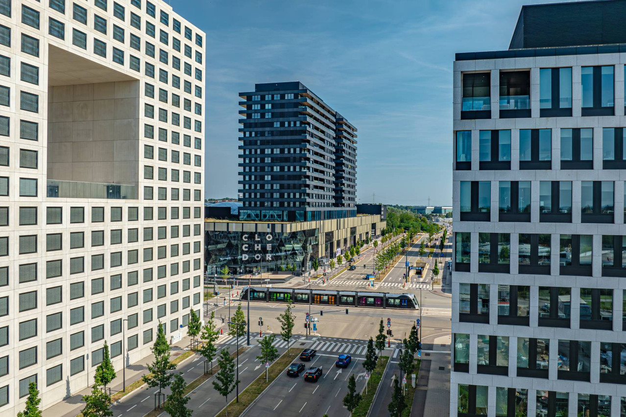 Le quartier de la Cloche d’Or va continuer de s’agrandir. (Photo: Grossfeld)