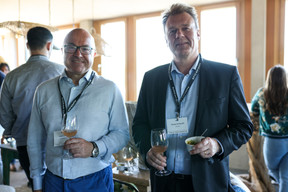 Denton Lilley (House Dream) et Michael Schaller (Private). (Photo: Eva Krins/Maison Moderne)