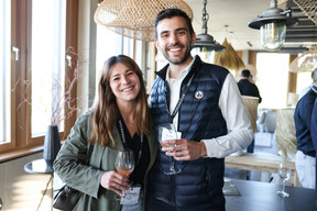 Audrey Chantereau et Dylan Feber (CBRE Luxembourg). (Photo: Eva Krins/Maison Moderne)