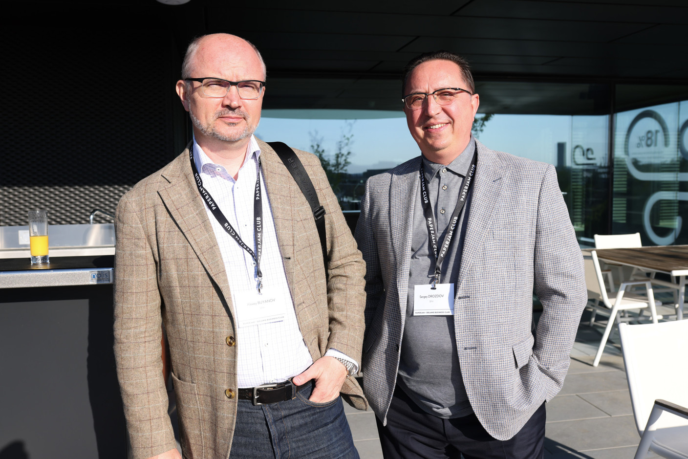 Alexey Buyanov et Sergey Drozdov (SFH). (Photo: Eva Krins/Maison Moderne)