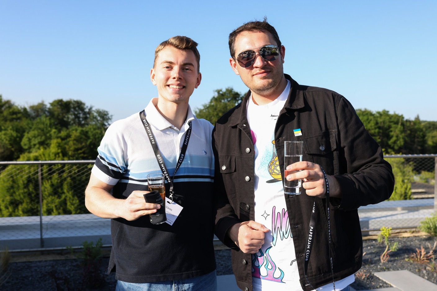 Alex Domin et Bruno Pires (Université du Luxembourg). (Photo: Eva Krins/Maison Moderne)