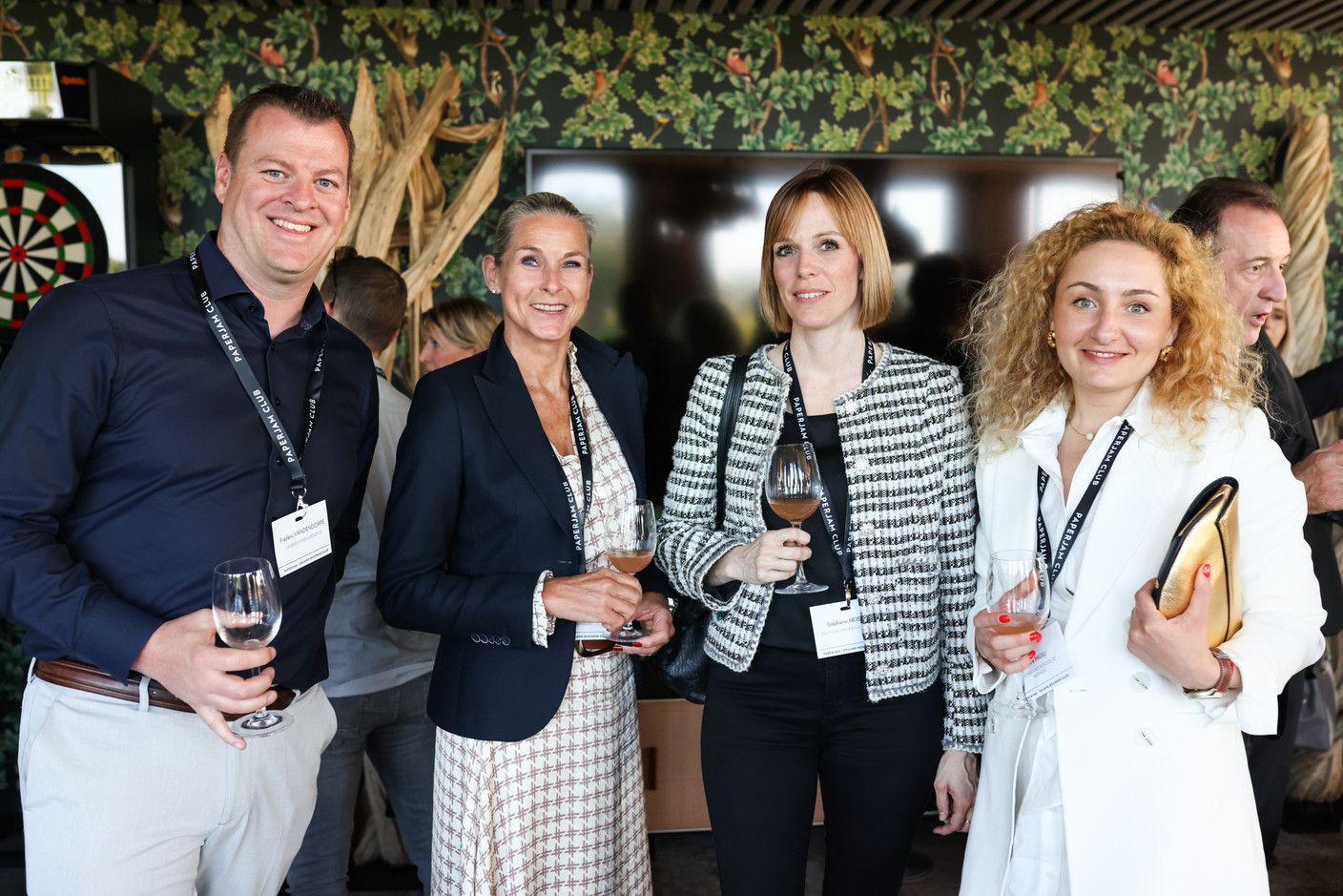 Frédéric Vandendorpe (Vanbreda Risk & Benefits), Simòne Van Schouwenburg (Spuerkeess), Stephanie Neissen (Baloise Assurances Luxembourg) et Andra Migiu (Luxembourg School of Business). (Photo: Eva Krins/Maison Moderne)