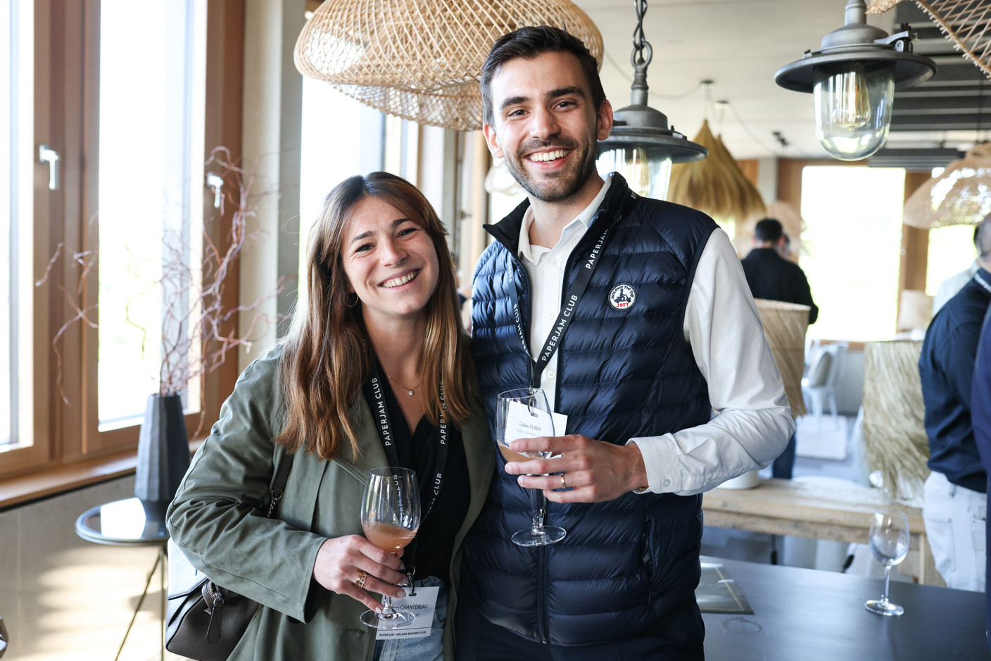 Audrey Chantereau et Dylan Feber (CBRE Luxembourg). (Photo: Eva Krins/Maison Moderne)