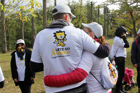 Plus de 550 participants ont pris le départ de la 3ème édition de la course solidaire Lëtz Go Gold. (Photo: Georgia Athanasopoulos)