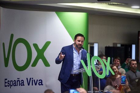 Le chef de file du parti d’extrême droite Vox, Santiago Abascal, espère reconquérir le pouvoir en Espagne. (Photo: Shutterstock / archives)