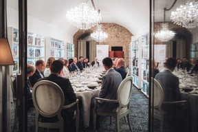 Attendees at the LFMA’s Food & Forex dinner on 11 September 2023. Photo: Sabino Parente