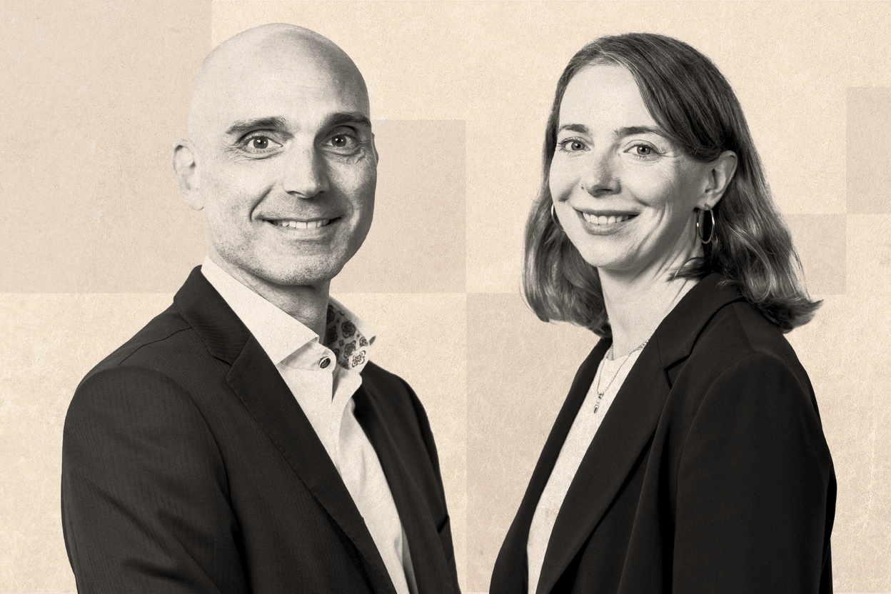 Gary Cywie and Anais Sohler (Photo: Crossfire pour Paperjam)