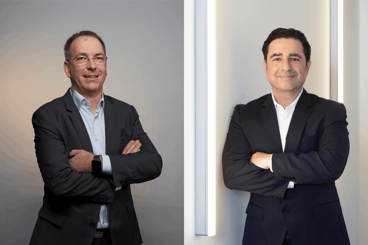 Remy Els, CIO chez Foyer, et Filipe Pais ,CCSO chez LuxProvide. (Photo: Foyer et LuxProvide)