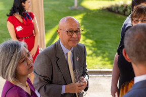 L'ambassadeur du Japon Jiro Okuyama. (Photo: Romain Gamba/Maison Moderne)