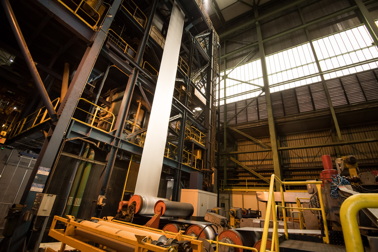 Le site luxembourgeois de Liberty Steel fonctionne toujours au ralenti avec une capacité de production autour des 20%.  (Photo: Nader Ghavami/MAison Moderne)
