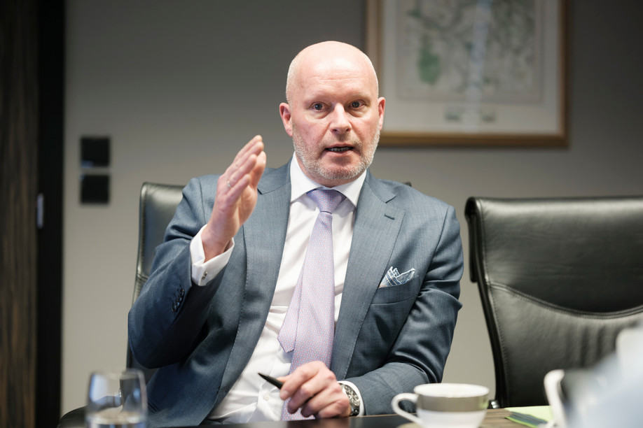 Former Lombard executive Jurgen Vanhoenacker took the helm of Utmost Luxembourg in May 2025. Photo: Jan Hanrion/Paperjam