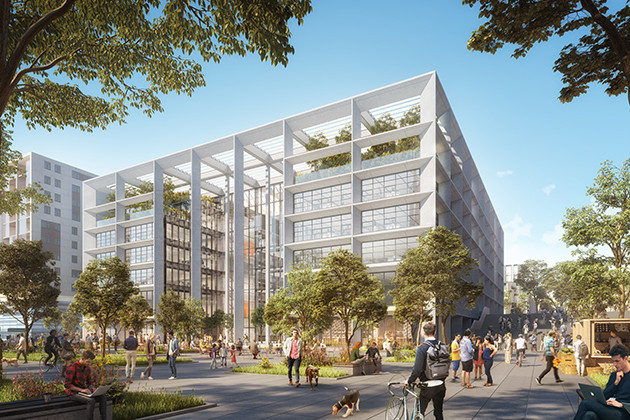 Un projet développé par BESIX RED. (Crédit : Foster + Partners)