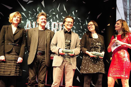 En 2012, Yellow.lu rafle trois RTL Media Awards avec ses imitations cultes. (Photo: Linc)