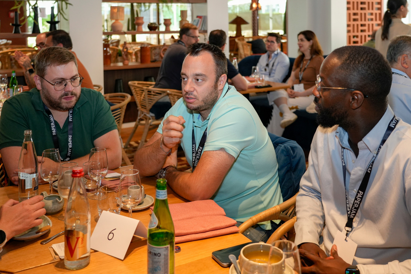 The Link & Lunch event took place on 3 July 2026 at Junco. (Photo: Virginie Willemet/VYou)