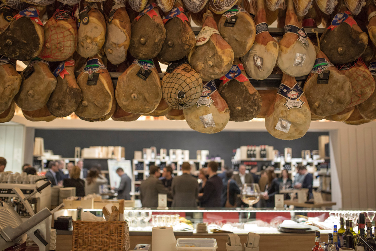 At Vinissimo, Italian products take pride of place. Photo: Maison Moderne/archives