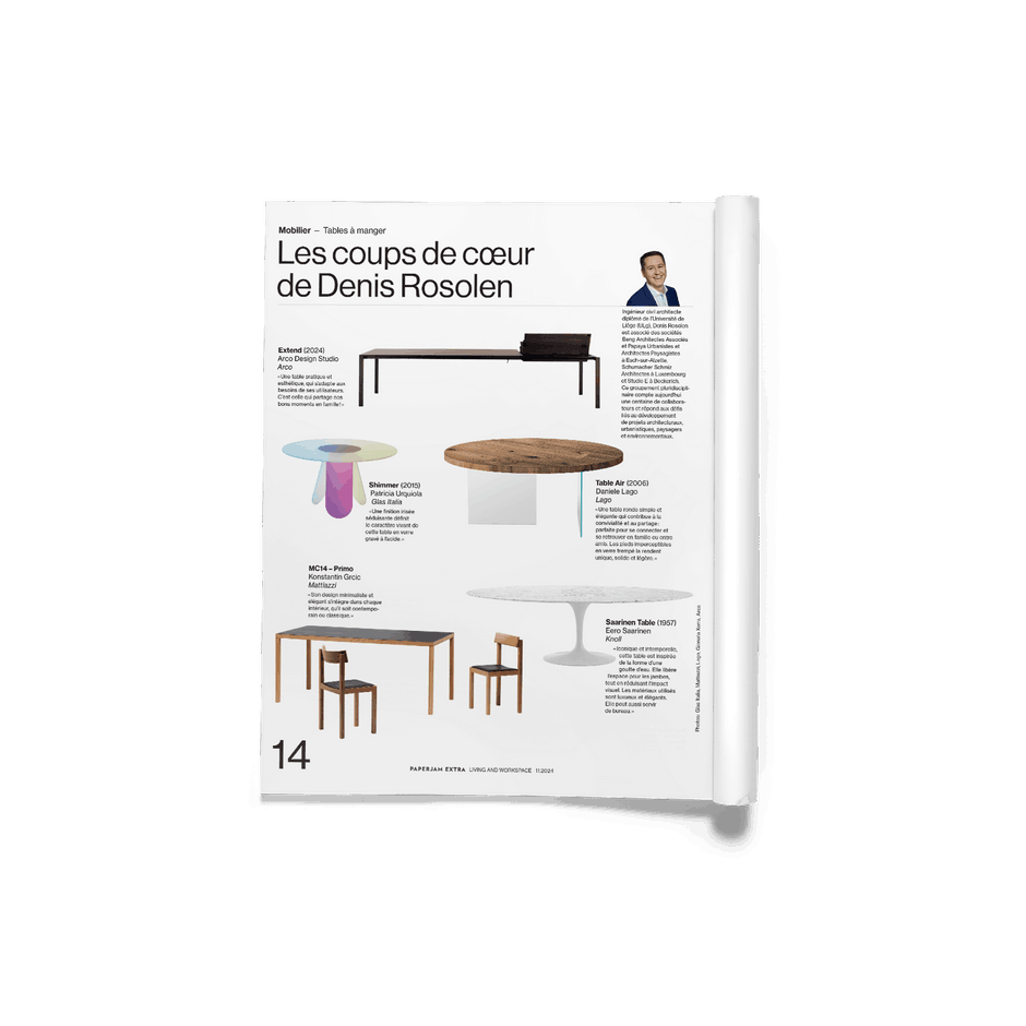 Denis Rosolen's favourites. Photo: Maison Moderne