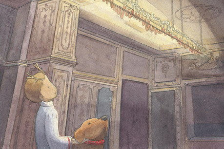 Le héros de «Mystères aux Musées» est un jeune faune qui part à la découverte des musées de Luxembourg. (Illustration : Marie-Isabelle Callier pour l’association des Amis des musées)