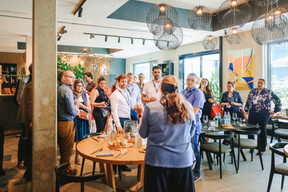 The Paperjam Link & Lunch took place at De Gaart restaurant on 22 May 2026. Photo: Julian Pierrot /Paperjam
