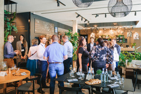The Paperjam Link & Lunch took place at De Gaart restaurant on 22 May 2026. Photo: Julian Pierrot /Paperjam