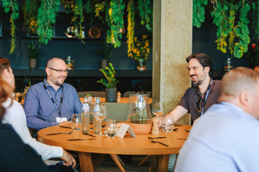 Alessandro Stillavato (Bureau Center) and Malo Olivier (Voca-Lux). Photo: Julian Pierrot /Paperjam