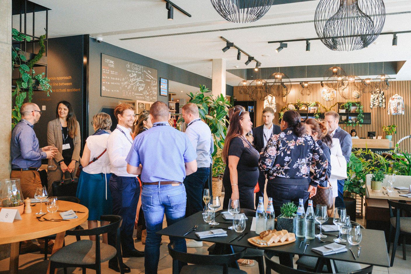 The Paperjam Link & Lunch took place at De Gaart restaurant on 22 May 2026. Photo: Julian Pierrot /Paperjam