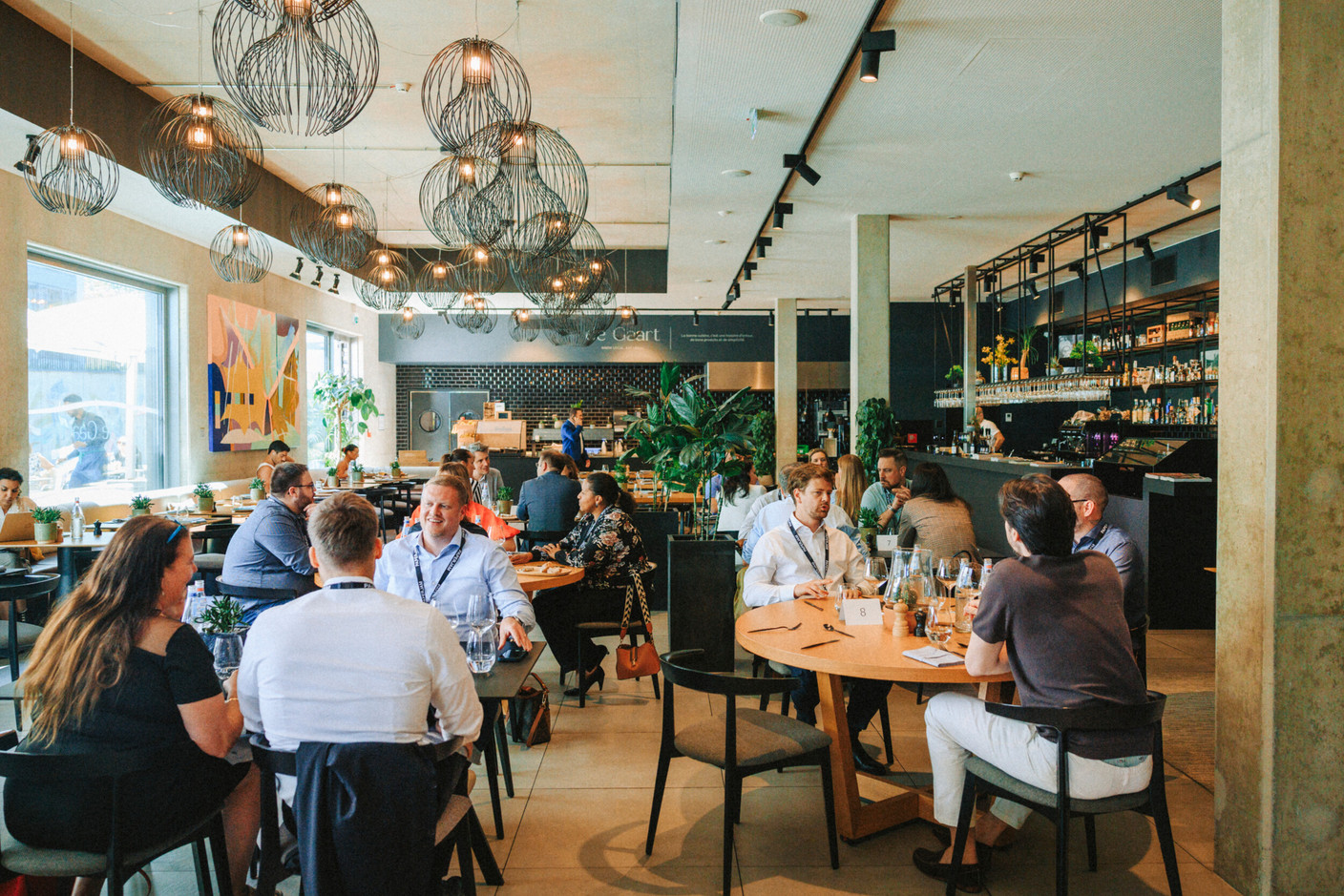 The Paperjam Link & Lunch took place at De Gaart restaurant on 22 May 2026. Photo: Julian Pierrot /Paperjam