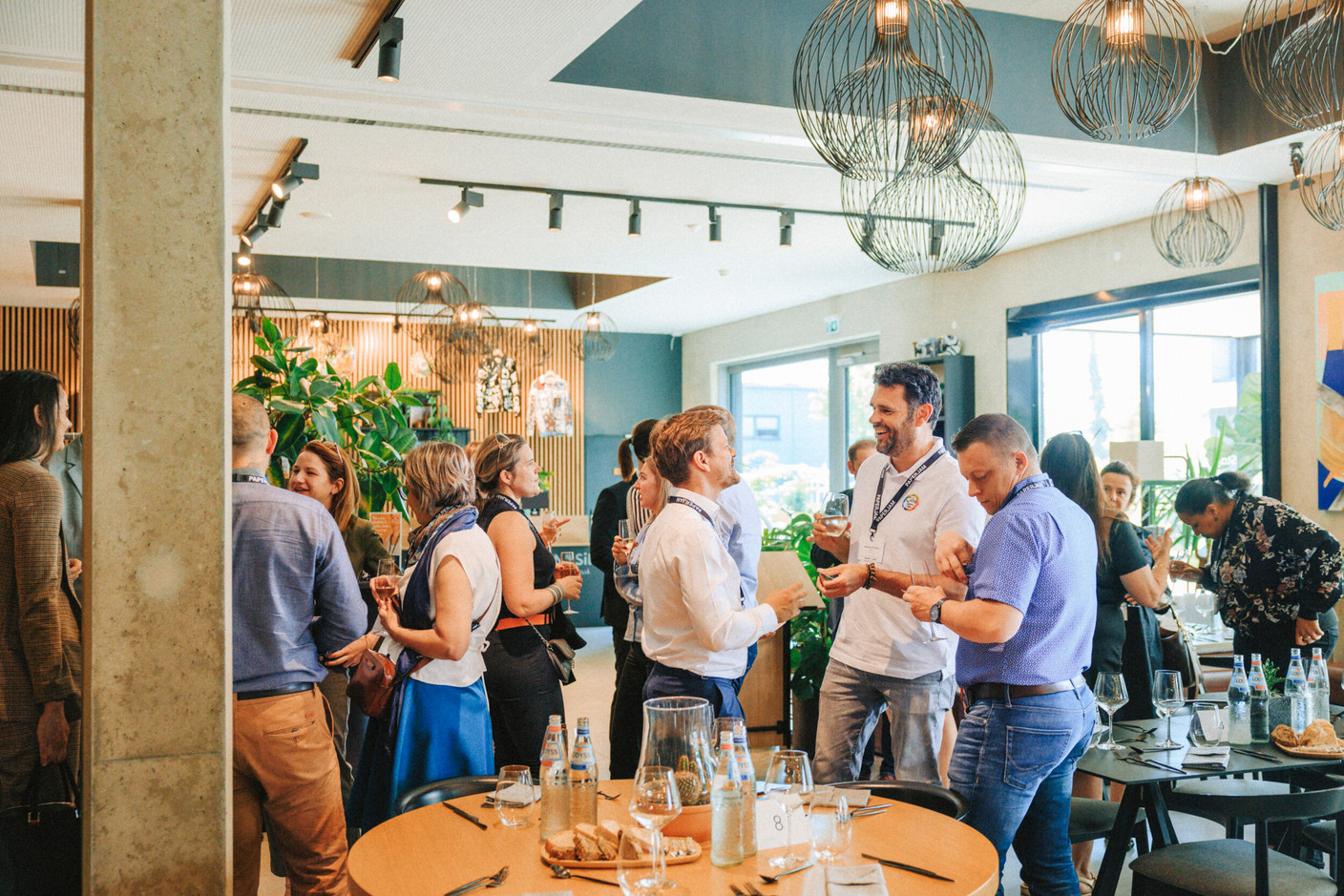 The Paperjam Link & Lunch took place at De Gaart restaurant on 22 May 2026. Photo: Julian Pierrot /Paperjam
