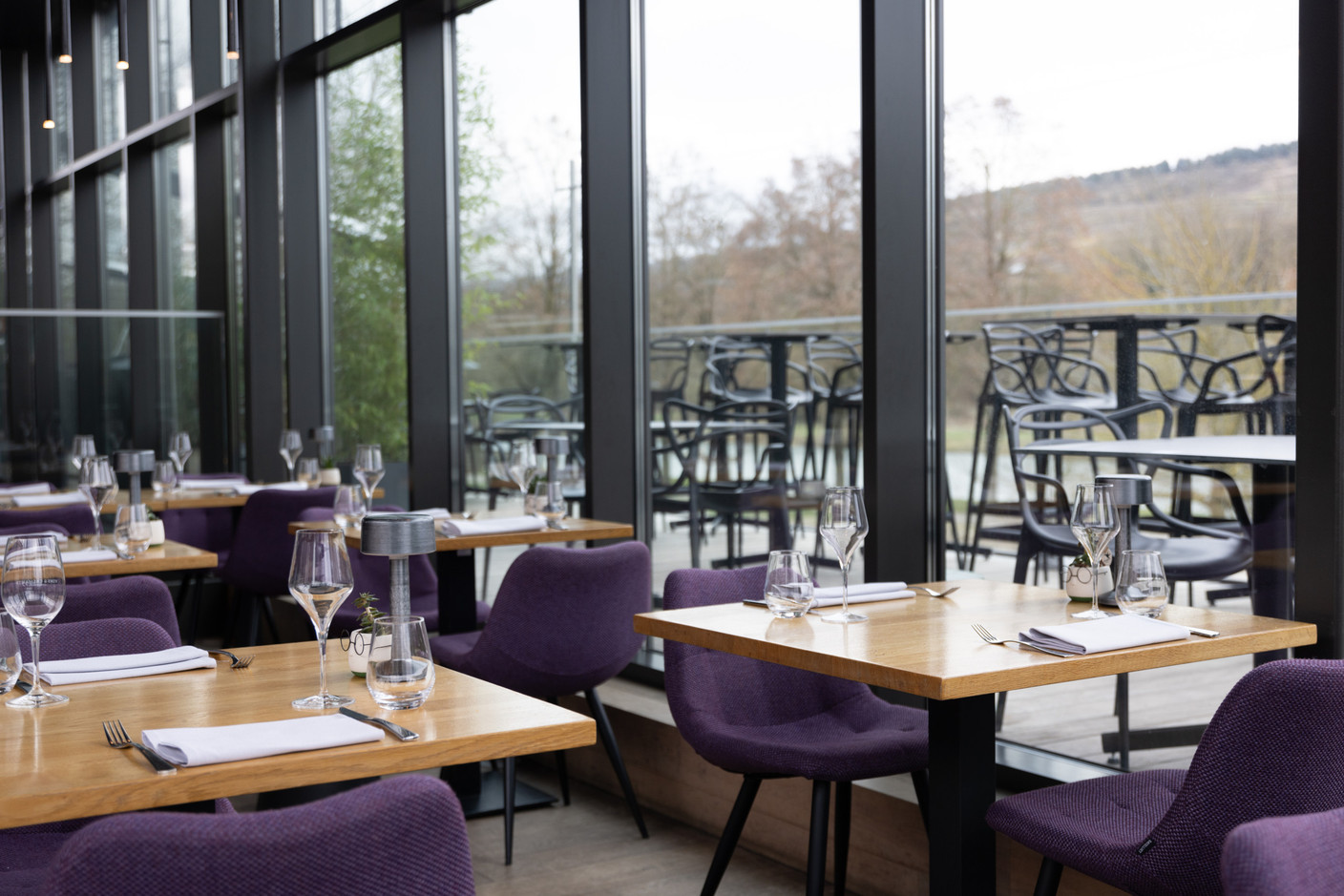 The refined decor in a bright setting helps to create an atmosphere of gentle tranquillity.  Eva Krins (Maison Moderne)