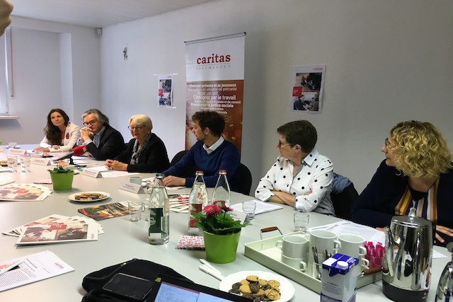 Les responsables de Caritas Luxembourg ont dressé le bilan de leur action en 2018. (Photo: Caritas Luxembourg)
