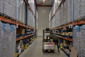 Food accounts for 50% of Arthur Welter Logistics' business.  Photo: Maëlle Hamma/Maison Moderne