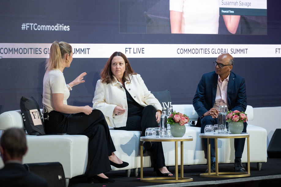 The fireside chat titled “Opportunity in soft commodities” emphasised that while the market initially benefited from record-high global stocks, the ongoing disruption in the Strait of Hormuz is now transmitting through fertiliser, fuel, and freight costs, creating a profound “ripple effect” across soft commodity markets. Photo: FT Live