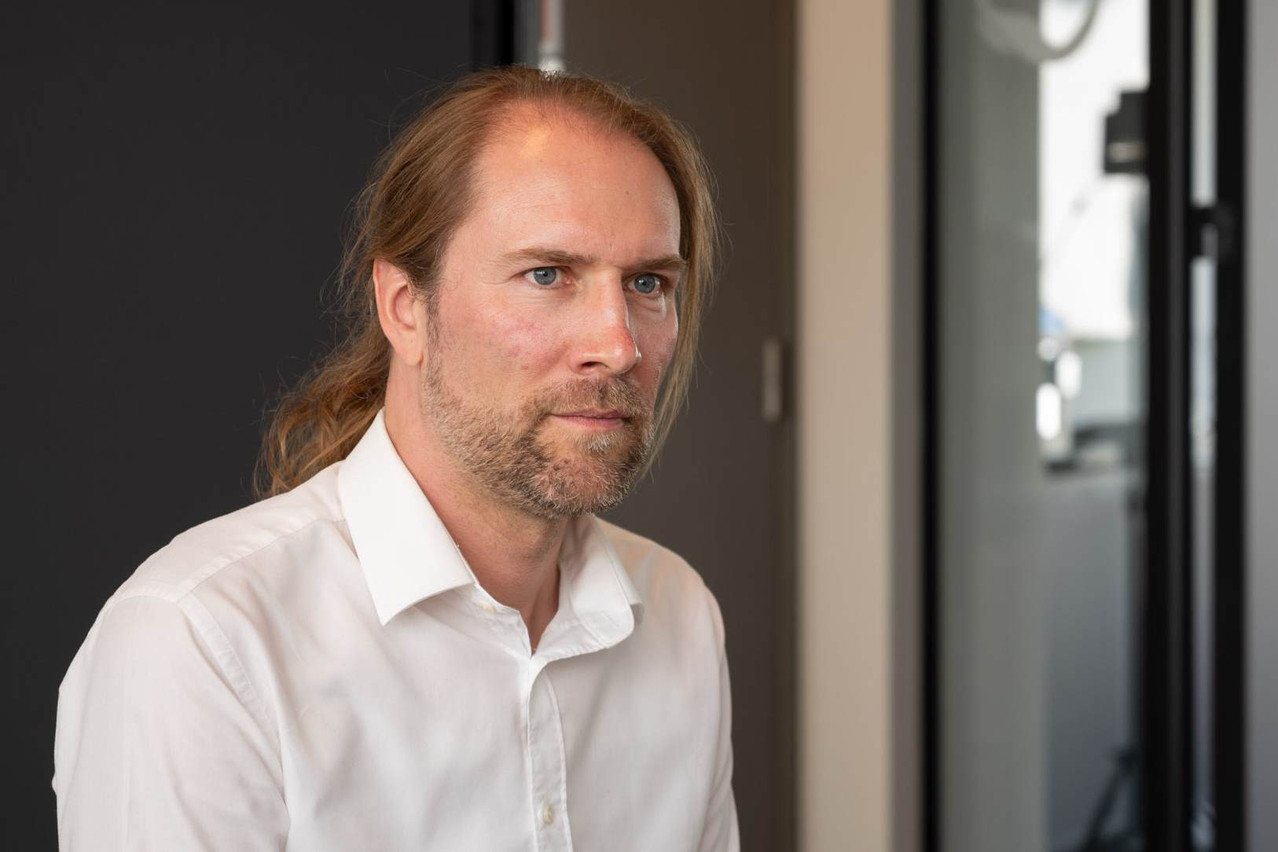 Machine learning VP Benedikt Wilbertz is taking advantage of the courses he is giving at the Sorbonne and in Munich to attract the talent Talkwalker needs. There are projects in Luxembourg that are second to none, he said. Photo: Talkwalker