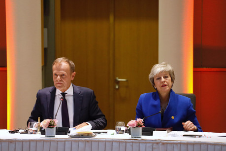 Le président du Conseil européen, Donald Tusk, et l’UE laissent six mois de plus à la Première ministre britannique, Theresa May, pour obtenir un accord. (Photo: Conseil européen)