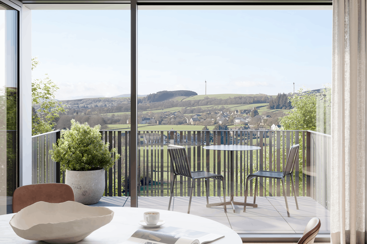 A preview of the project overlooking nature. Photo: ION