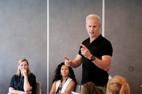 Patrick Van Den Bremt  (former special forces liaison officer). (Photo: Jan Hanrion/Paperjam)